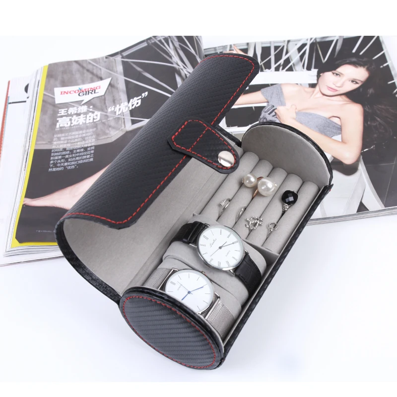 Корпус для часов высокого качества 3-местный цилиндрический корпус из