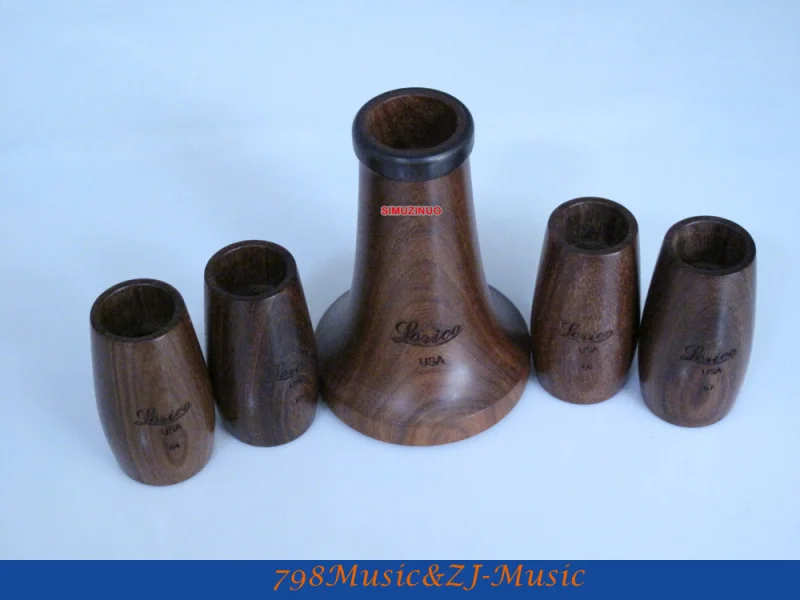 Rose Wood No.3 Деревянный кларнет Bell-Barrel-1pc Belll и 4 шт баррель для a-bb Buffet& Similar - Цвет: Rose Wood No.3