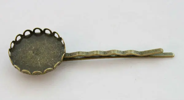 Бесплатная доставка 30 шт. Φ 20 мм настройки кабошона заколки невидимки для волос