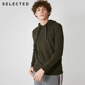 Мужской пуловер из 100% хлопка, чистый цвет, толстовка с капюшоном, толстовки с капюшоном, одежда S  41844D502