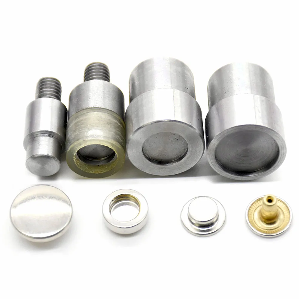 

20set brass snap fasteners and molds Install button molds Sewing snaps Environmentally Invisible high quality jacket buttons