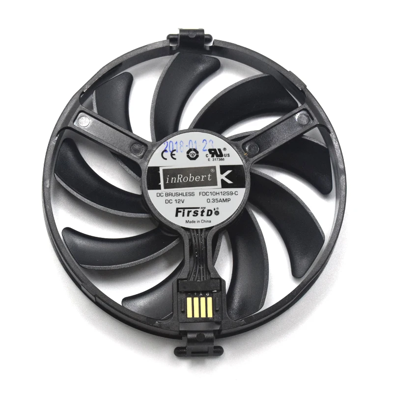 4 контактный охлаждающий вентилятор 85 мм для XFX RX 470 470D 480 460 RX480 RX380X R9 270A замена