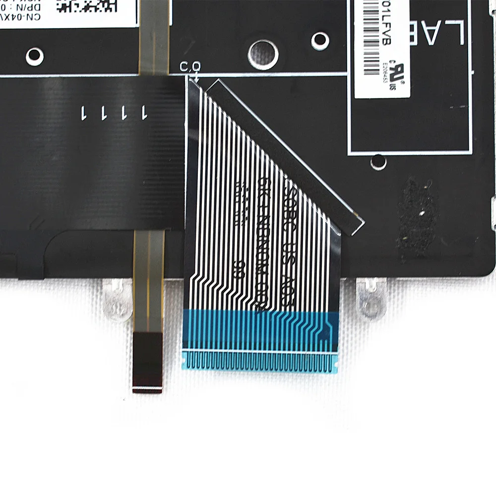 Клавиатура для XPS 13 9343 9350 15 7547 7548 US с подсветкой без рамки Черная|Клавиатуры