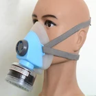 Защитная противопылевая маска для распыления краски, пестицидная противогаз, полулицевой респиратор с фильтром