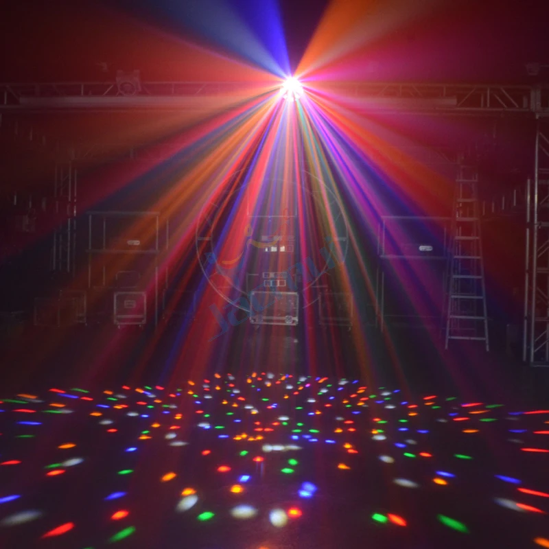 Светодиодный комбинированный лазерный Dj свет 5*3 Вт RGBWA светодиоды 8*1 белые плюс (R =