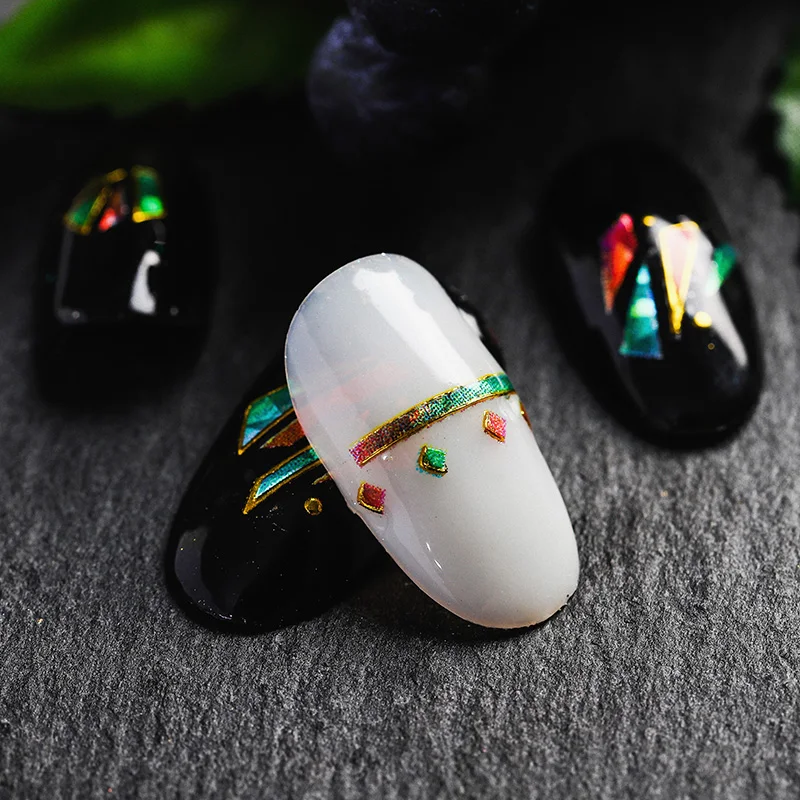 1 лист Созвездие Волшебные звезды луна и Вселенная стикеры 3D на ногти Nail Art дизайн ногтей наклейки DIY аксессуары для ногтей