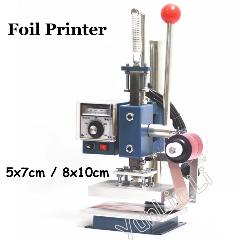 Ручной фотопринтер для тиснения фольгой с полкой 220 В/110 В|machine machine|machine stampingmachine