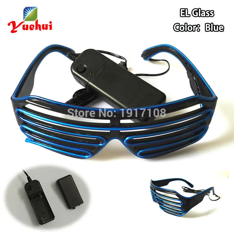 Сумасшедший горячей EL светодиодный Очки светящаяся цветная обувь для танцев DJ