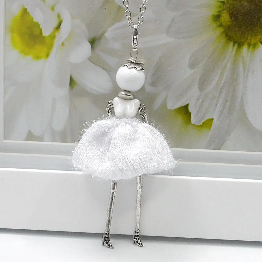 Новейшая модная зимняя Кукла Ожерелье Ювелирные изделия распродажа прекрасное