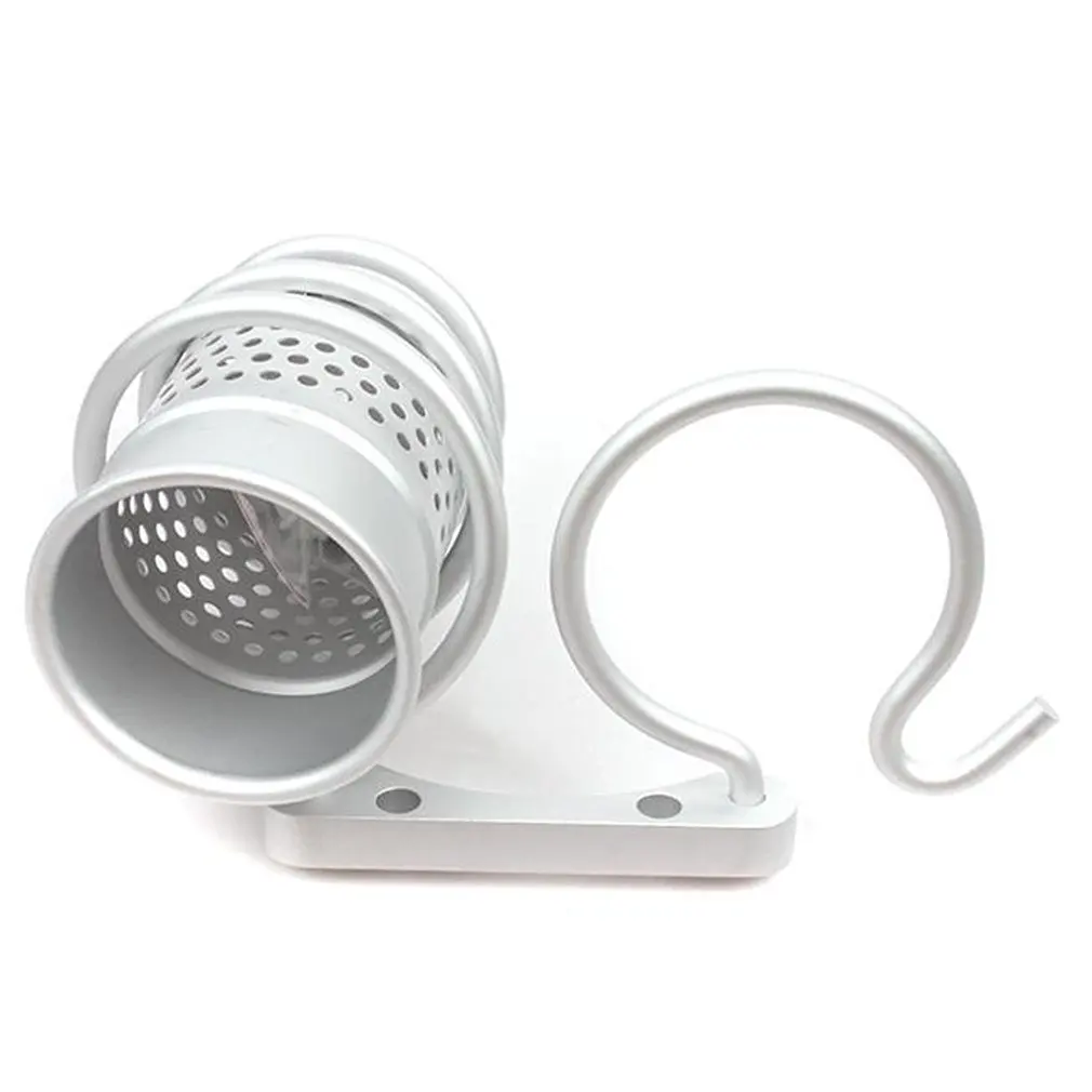 EWS-настенный держатель для фена стойка волос сушилка Расческа плоский железный