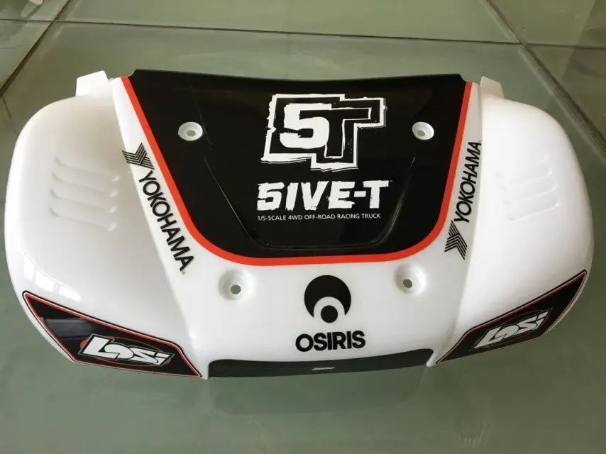 Team Losi LOSB 8105 полный окрашенный Комплект кузова 1/5 корпус 5IVE-T pc Rc грузовик 4WD