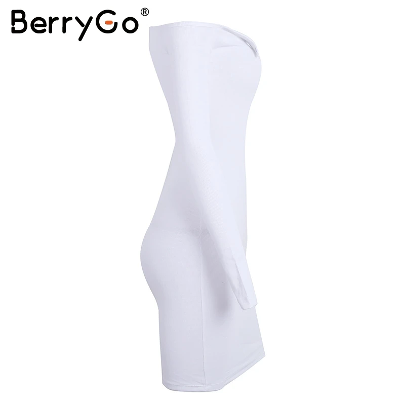 BerryGo с открытыми плечами облегающие сексуальные свитера с длинным рукавом, женский свитер на пуговицах, весна-осень, черный женский джемпер для девушек
