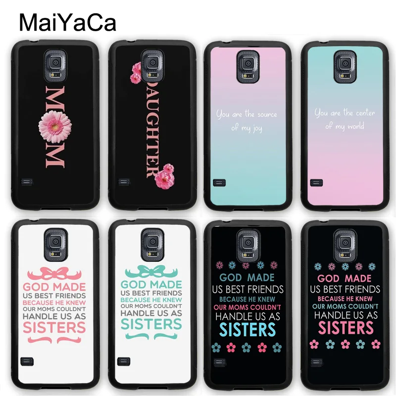 Чехол BFF Best Friend Sisters God Made Us для Samsung Galaxy Note 20 Ultra S9 S10 S20 Plus A50 A70 A20e A21S A30S A51 A71 M21|Бамперы|