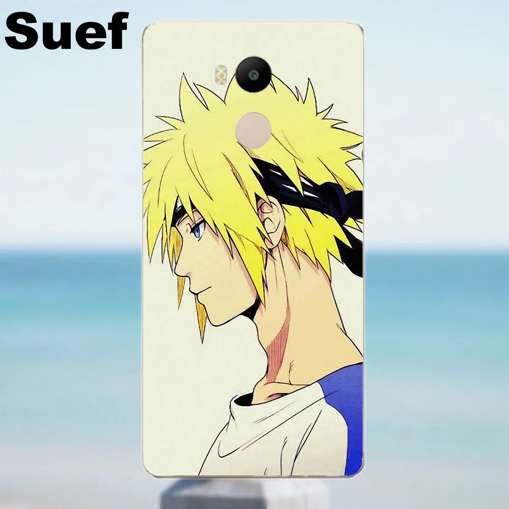 Чехол из ТПУ для телефона Manga Yondaime Minato Namikaze Naruto Xiaomi Redmi 4 3 3S Pro Mi3 Mi4 Mi4i Mi4C Mi5 Mi5S Mi Max Note 2