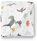 Детское муслиновое Пеленальное Одеяло с принтом динозавра, Подарочный чехол для детского душа 47x47 дюймов (1 упаковка)