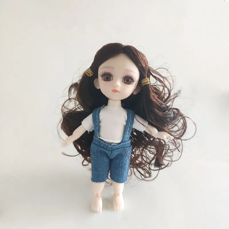 J Ручная работа 1/12 bjd кукла игрушка оригинальные девушки принцесса куклы 14 шарнир Bjd кукла игрушка прекрасные дети Рождественский подарок детские игрушки для девочек - Цвет: J