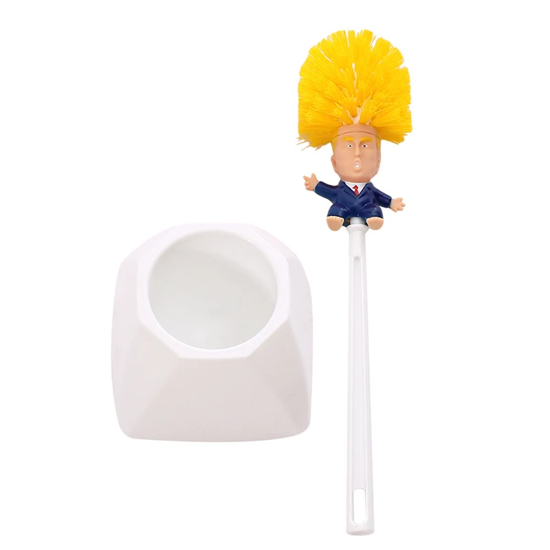 Креативный Туалет Borstel Дональд Трамп Туалетная Основа щетки туалетные