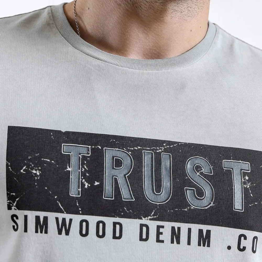 SIMWOOD 2019 Band футболки для мужчин лето 100% хлопок Slim Fit повседневное короткий рукав