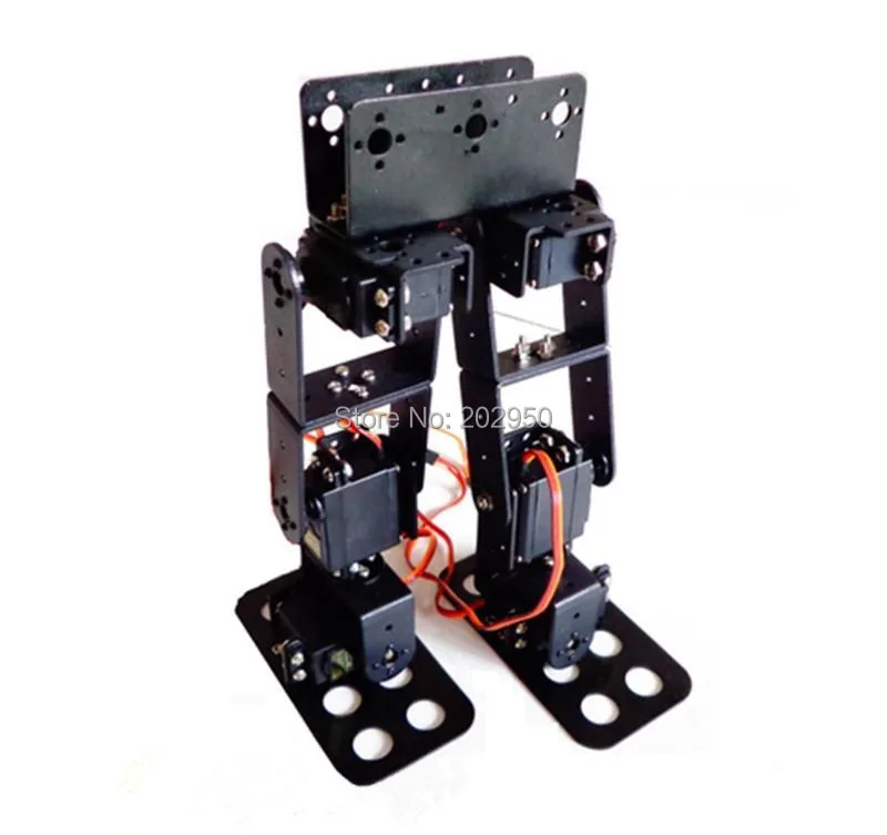 1 Набор 6DOF Biped гуманоидный робот набор сервокронштейн с сервоприводом для Arduino DIY Роботизированная обучающая модель проект