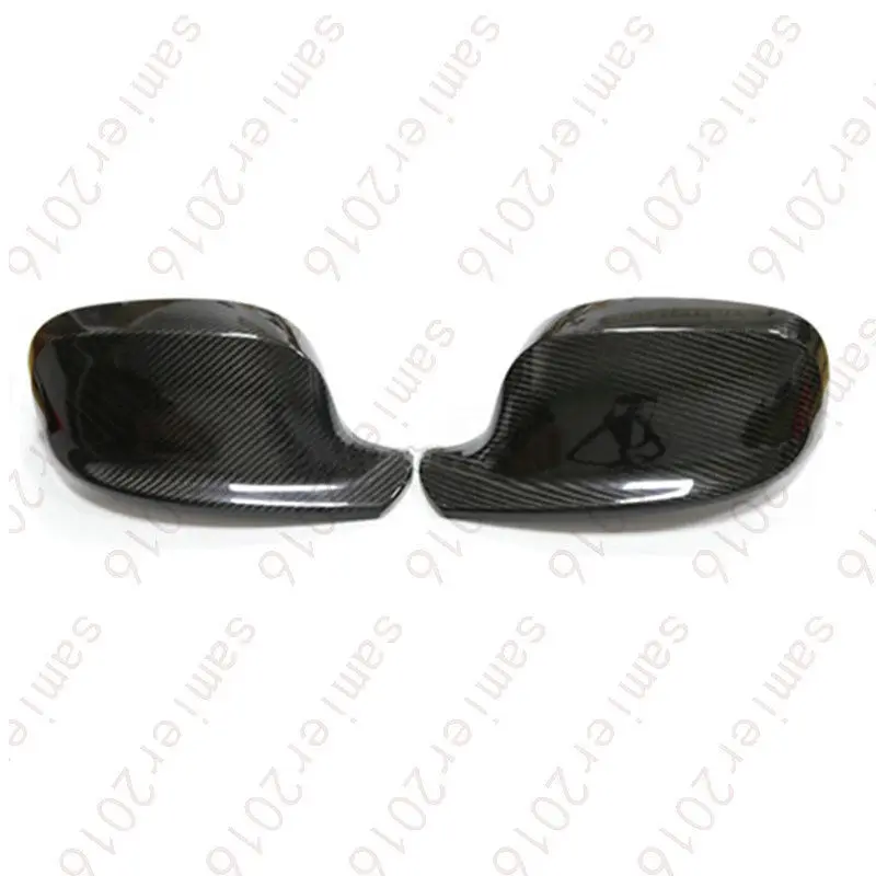 2x Real Carbon Fiber Door Rearview Mirror Cover Trim For BMW 1 Series F20 12-16 |
