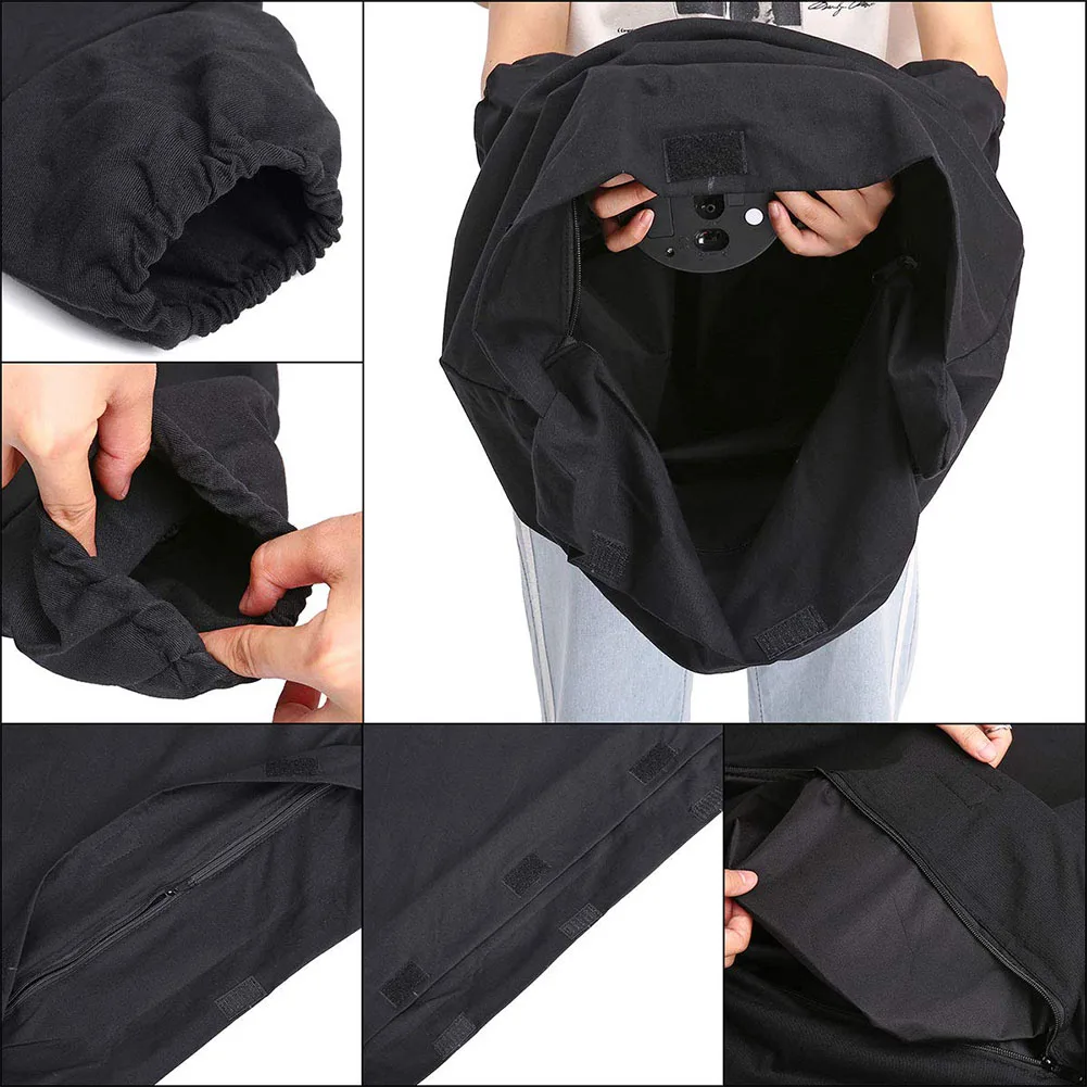 Practical Easy Clean Light-proof Anti Static Photography Portable Professional Darkroom Bag Zipper Dual Layer Film Changing | Электроника