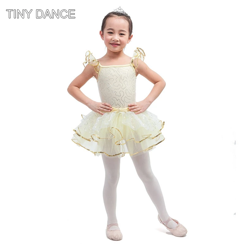 Готовый к отправке танцевальный балетный костюм пачка для девочек сценические