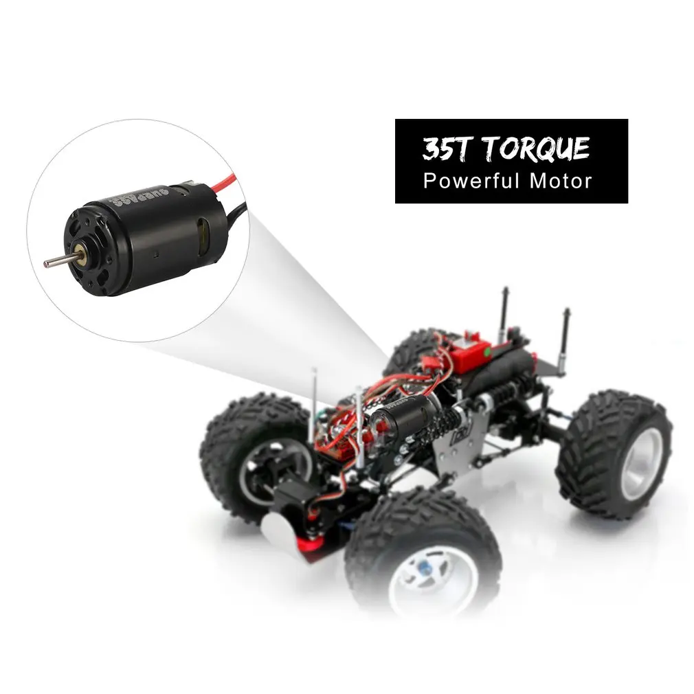 550 35T 2-5S Матовый мотор части для 1/10 RC автомобиль Дрифт-тур внедорожный гусеничный Redcat HSP HPI Wltoys Kyosho TRAXXAS D110