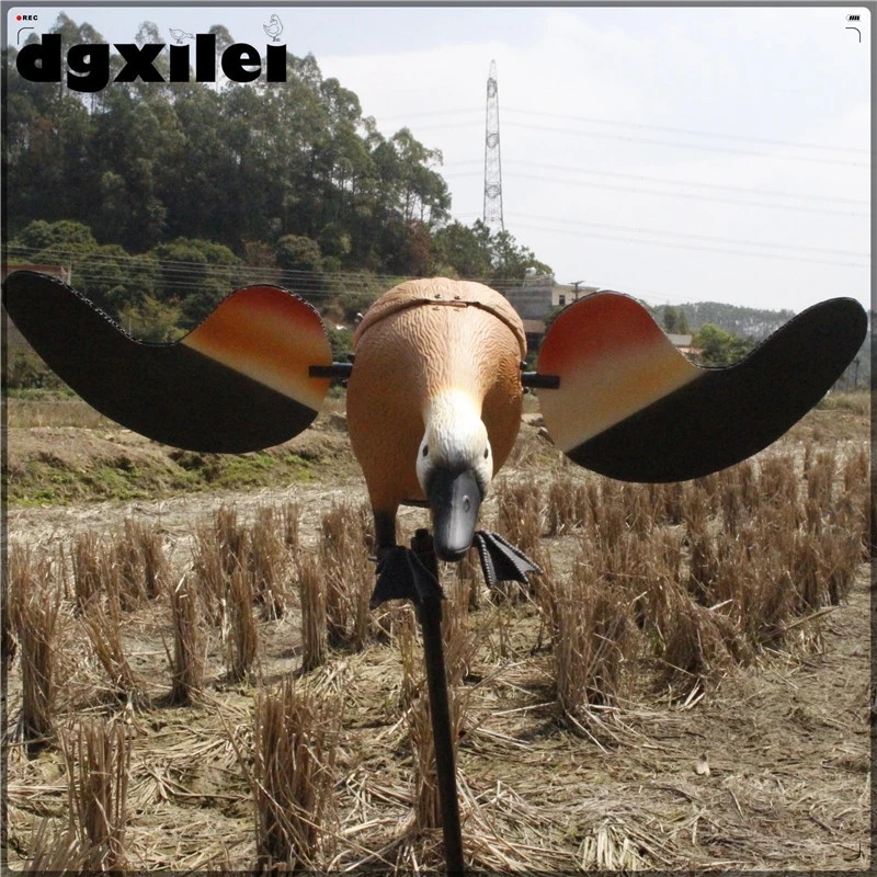 

2018 RUDDY SHELDUCK Hunting Remote Control 6V Decoy Plastic Decoration Ornaments With Magnet Spinning Wings