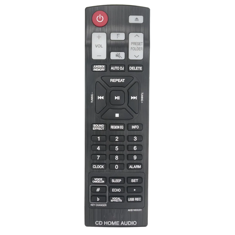 Новый пульт дистанционного управления AKB74955331 для LG Mini Hi Fi System OJ98 CJ98 CJS98F|Пульты ДУ| |