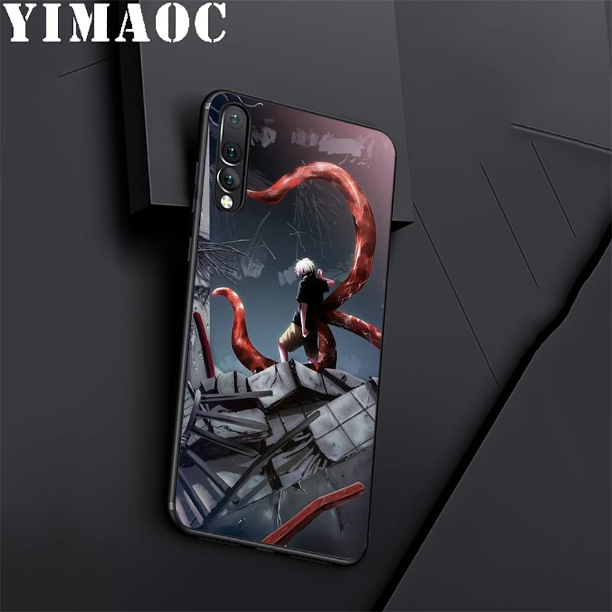 YIMAOC Tokyo Ghoul Anime Soft Silicone Case For Huawei Honor Mate 10 P20 P10 P9 P8 P Smart Y6 6A 7A 7X 7C Lite Pro 2017 2018 |