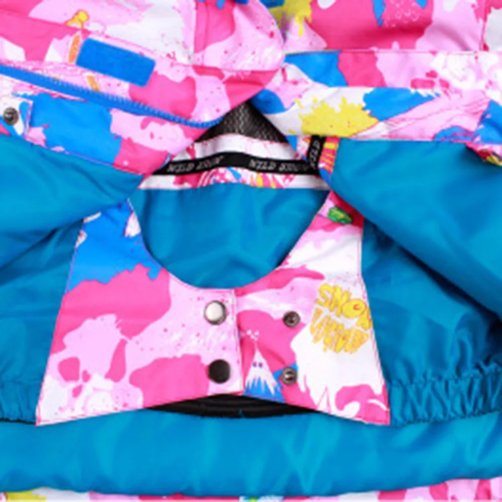 2018 новый зимний лыжный костюм женский комплект ветронепроницаемая