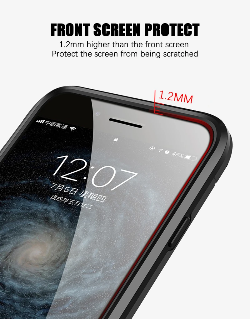 4 In 1 Shockproof Luxury Armor Case for IPhone X XR XS Max 8 7 6 6s Plus 5 5S SE with Car Magnetic Finger Ring Holder Coque |