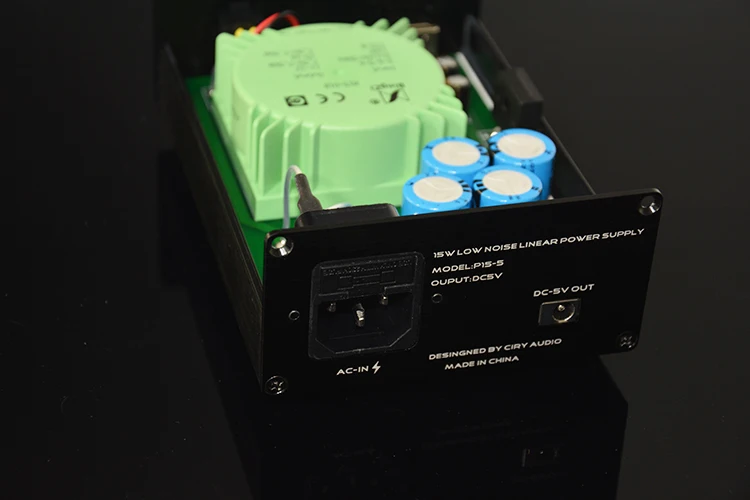 Новейший Nobsound HiFi 15 Вт USB низкий уровень шума линейный источник питания PSU DC регулятор для XMOS DAC CM6631