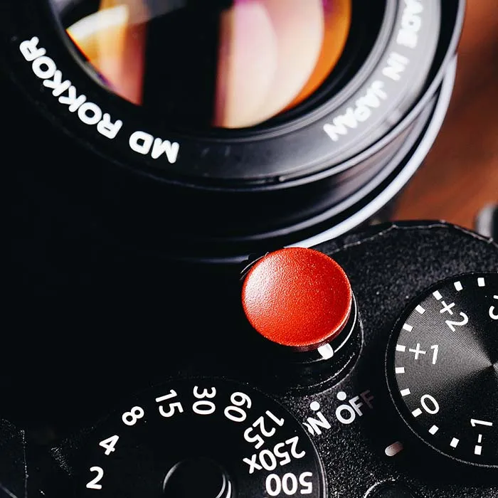 Кнопка спуска затвора из красного дерева для Fuji X100F FujiFilm | Электроника