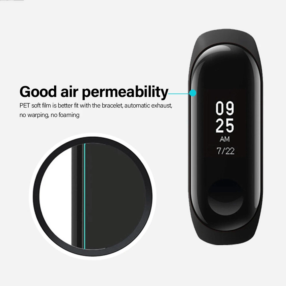 5 шт. Защитная пленка для Xiaomi mi Band 4 смарт-браслет на весь экран мягкая защитная пленка для mi Band 4 3 2 не стекло