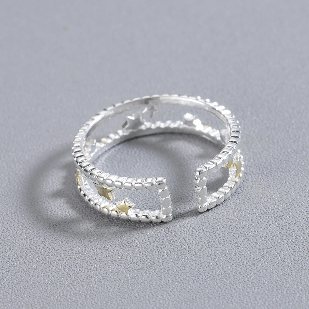 Cxwind богемные Многослойные кольца со звездами простое открытое индивидуальное