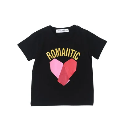 

2019 Family Clothing Outfits Mother Daughter Father Son Matching Cloth Love T-shirts Girls Boys Kids Clothes Mom Baby Clothing