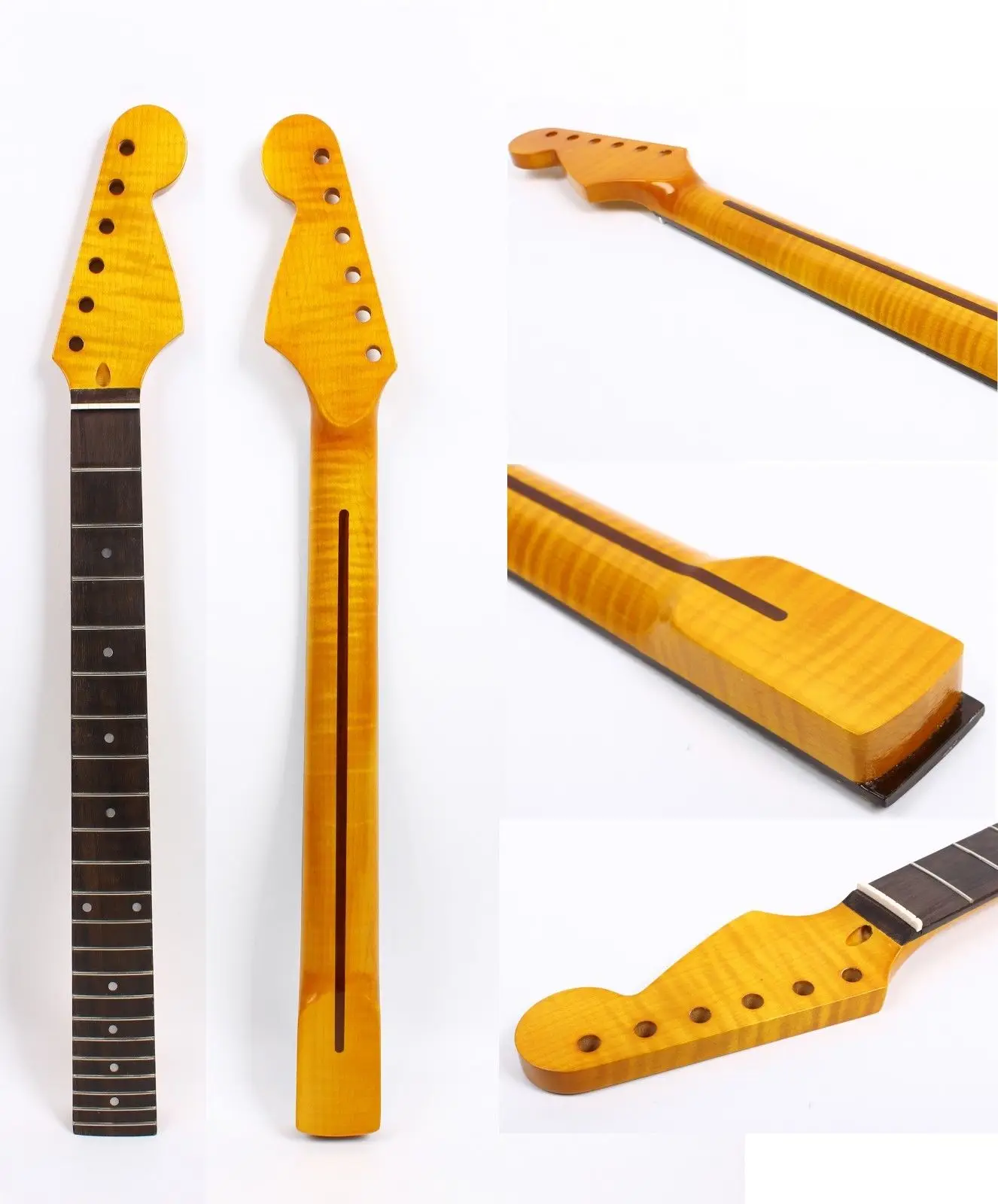 Электрическая гитара Flame Maple Neck 22 лад для электрогитары Strat электрическая