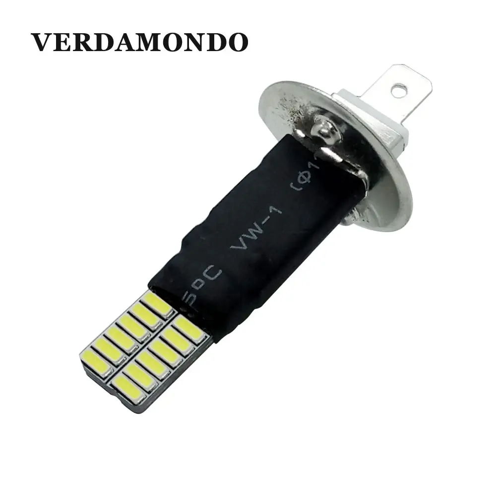 H1 P14.5S 24 4014 SMD автомобиля светодиодный сменные светодиодные лампы для вождения