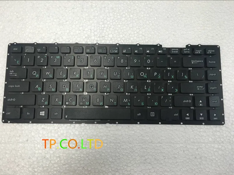 

Русская клавиатура для ASUS X450 X450CC X450E X450V A450 A450C A450V F401U F401A X450VC X450C X450VB RU, черная клавиатура