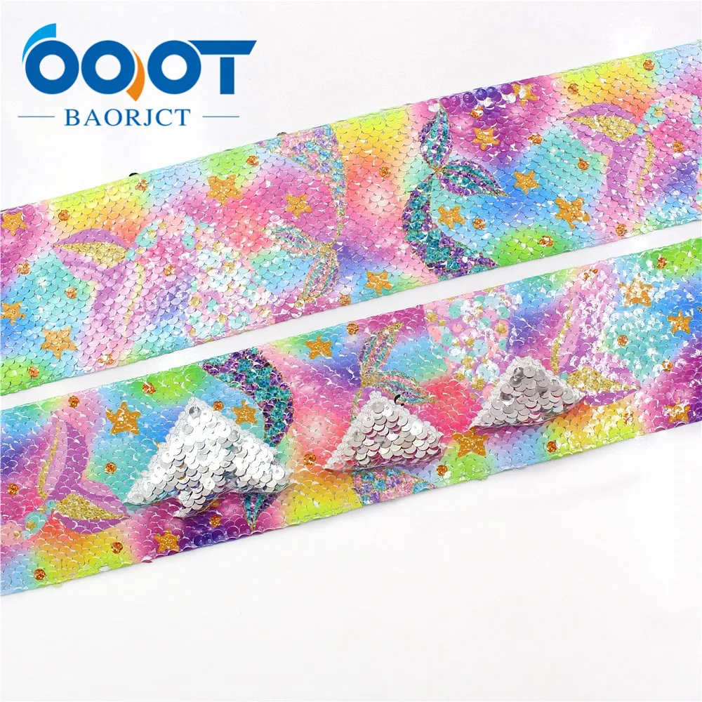 OOOT BAORJCT I-19504-1162, блестящий Блестящий рисунок с блестками, 75 мм, корсажная лента, аксессуары, украшение для свадебной вечеринки, 2 года