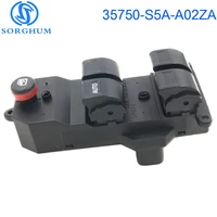 35750 s5a a02za front left driver side electric power lhd window master control switch for 2001 2005 honda civic 35750s5aa02za