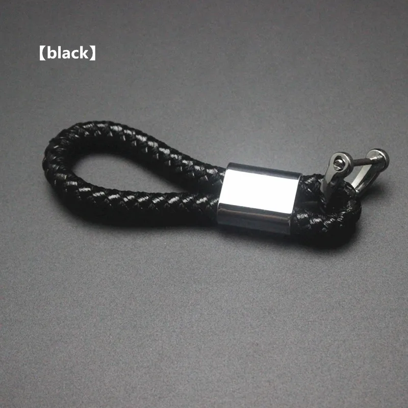 1 шт. автомобильный Стайлинг плетеный кожаный ремешок брелок для ключей Volvo S40 S60 S70