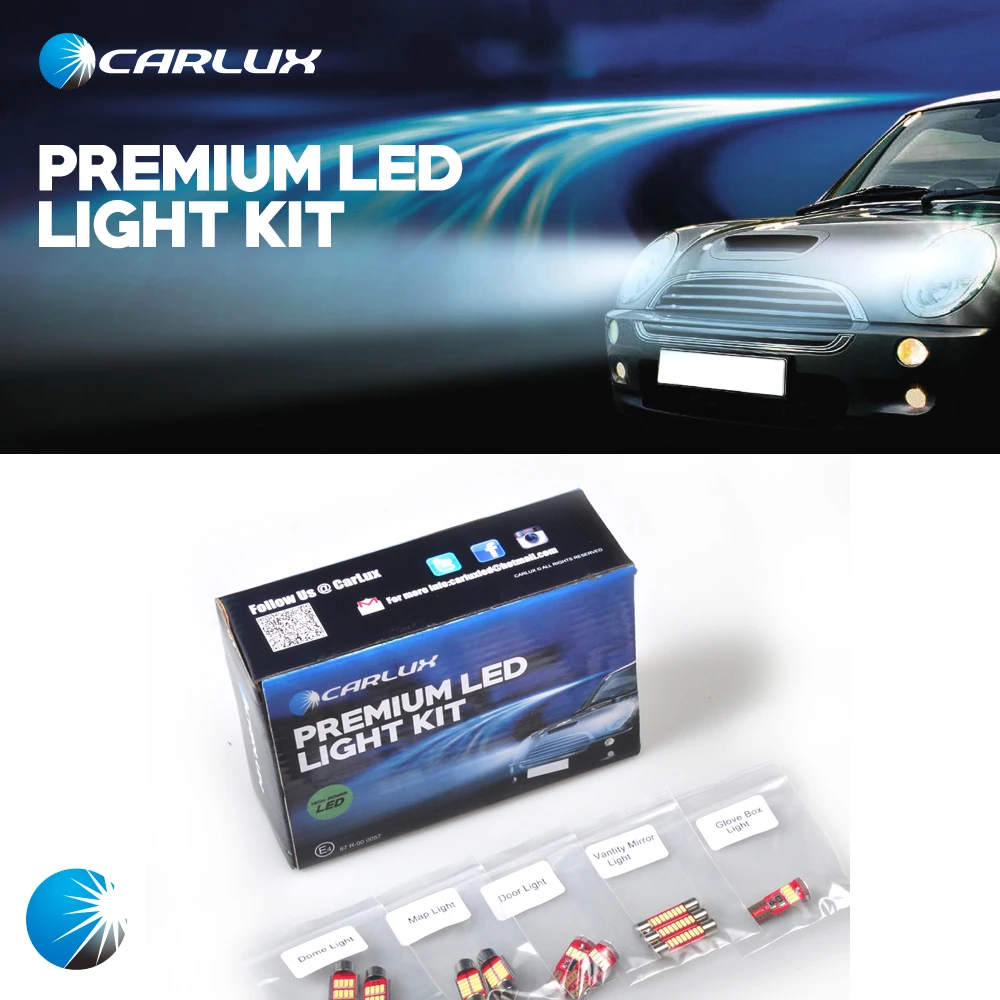 14 шт. безошибочный ксеноновый Белый Премиум светодиодный светильник для полного