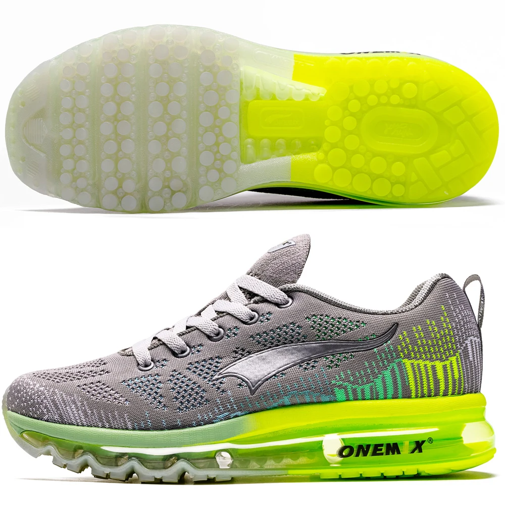 Мужские кроссовки ONEMIX модные повседневные беговые с сеточкой верх-воздушная
