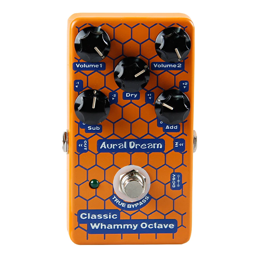 Слуховой мечты классический Whammy октавы гитары педаль с 2 регулятор громкости