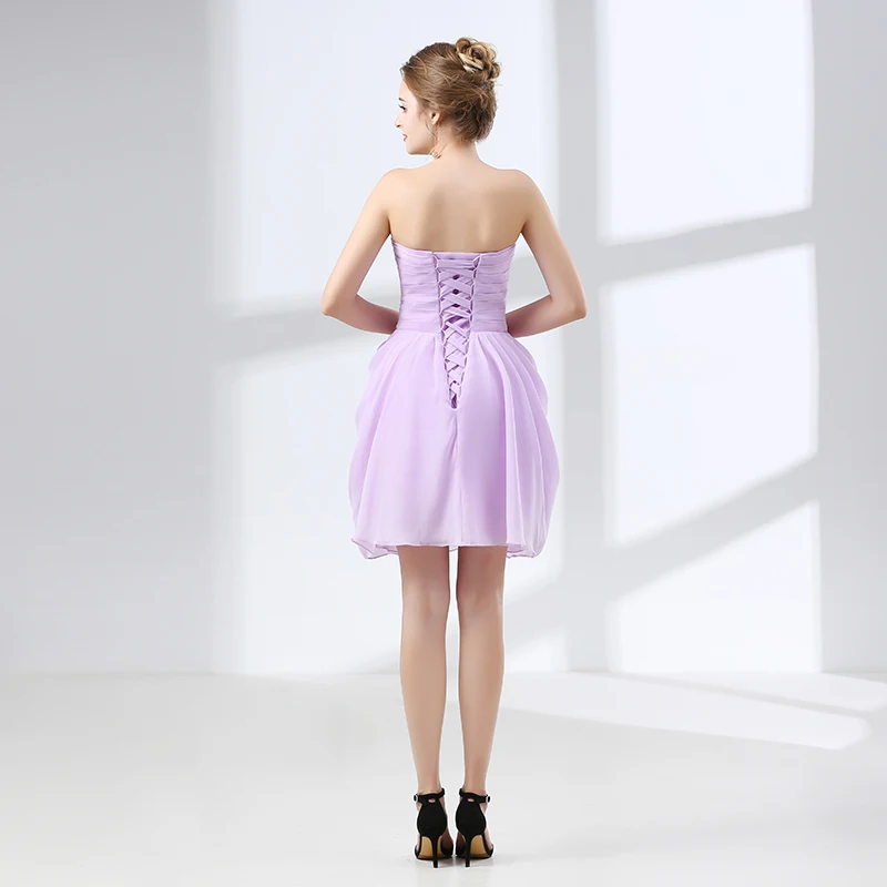 Forevergracedress светильник-фиолетовые платья подружки невесты трапециевидные