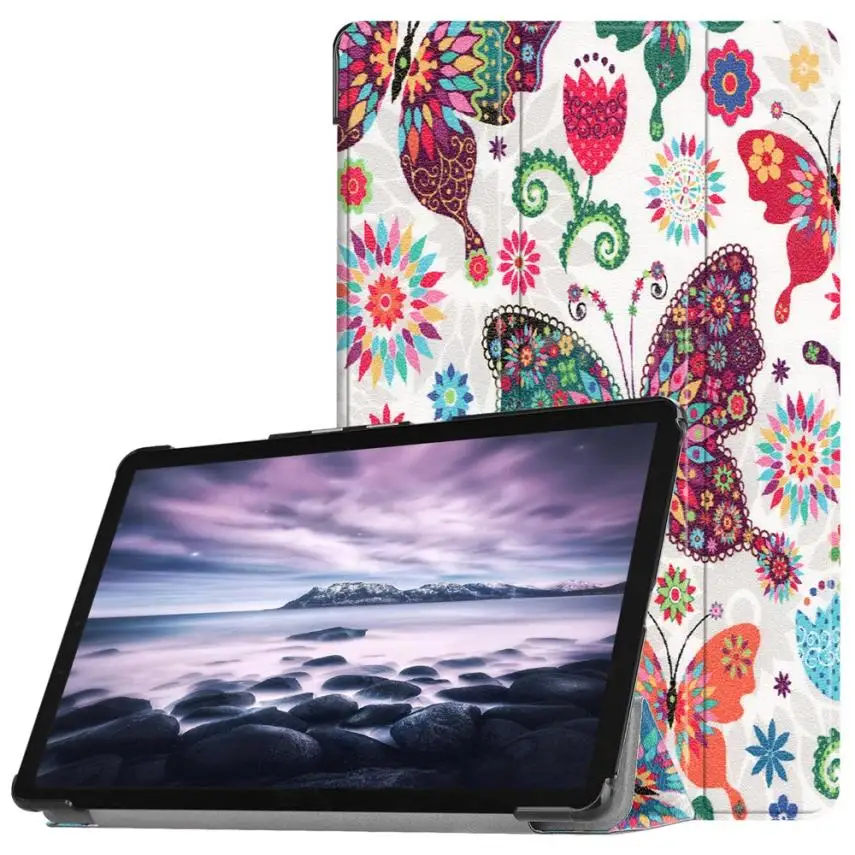 Высокое качество Tri-fold Кожа PU Смарт чехол для samsung Galaxy Tab A2 10,5 дюймов T595 l0808#3