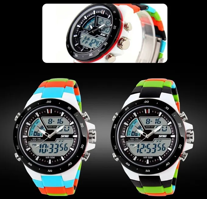 Relojes Mujer модные часы женские Брендовые повседневные женские спортивные часы светодиодный цифровой Кварцевые женские наручные часы под платье