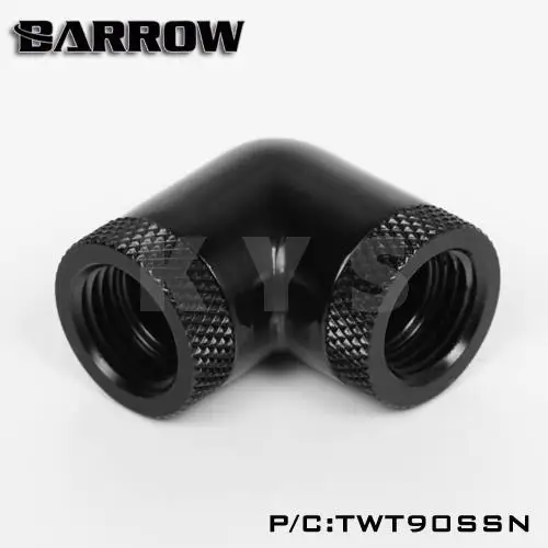 Вращающийся коннектор Barrow G1/4 &quot90 градусов вращающийся Коннектор с поворотом на
